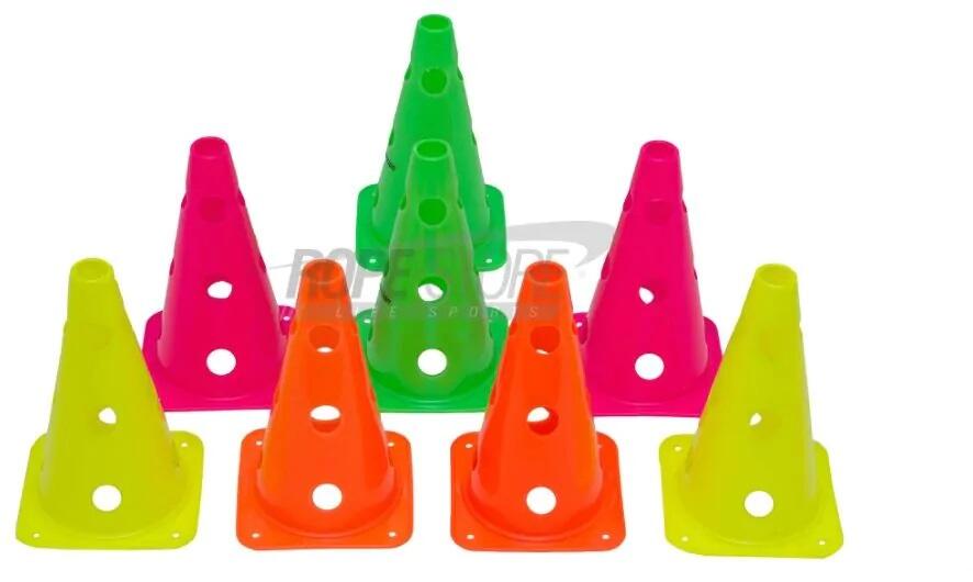 Kit Cones 23,5 Cm Furados com 8 Peças Proaction