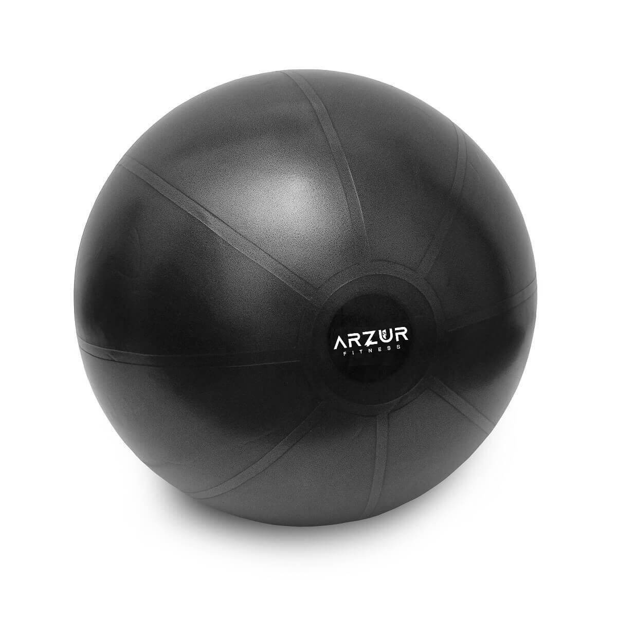 Bola de Pilates 55 cm Cinza Arzur Fitness