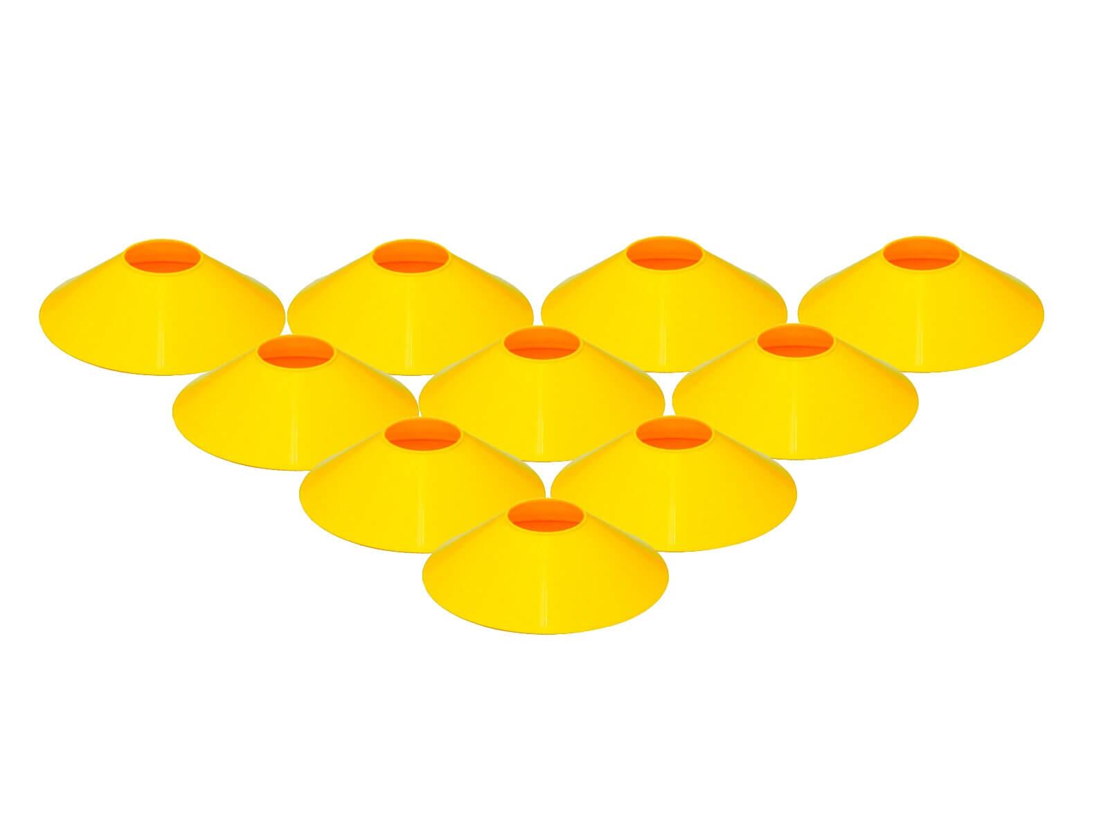 Mini cone chapéu Chinês Rope Store 12 peças Amarelo
