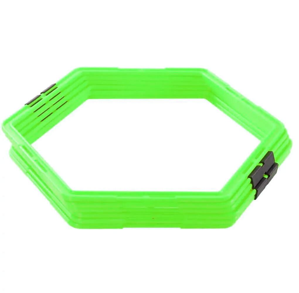 Argola Grade Hexagonal de Agilidade 6 Unidades Verde Rope Store