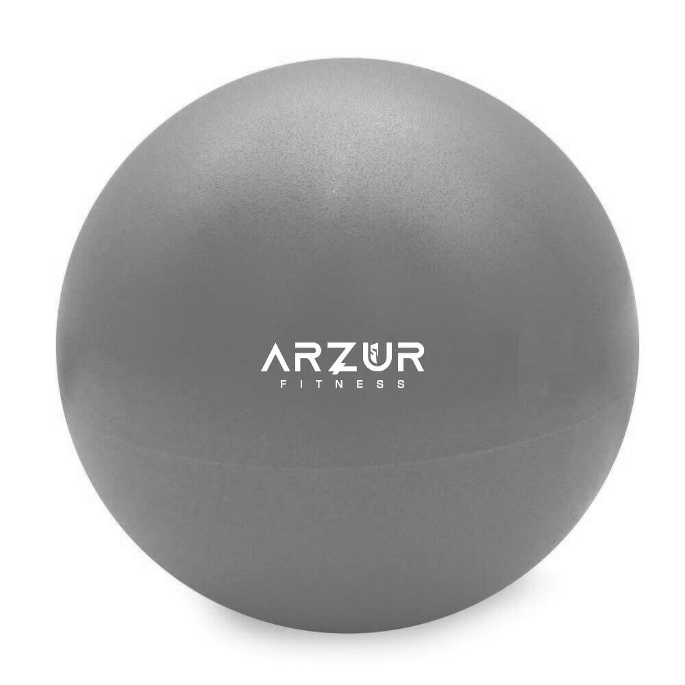Bola Overball 25cm Cinza Arzur Fitness